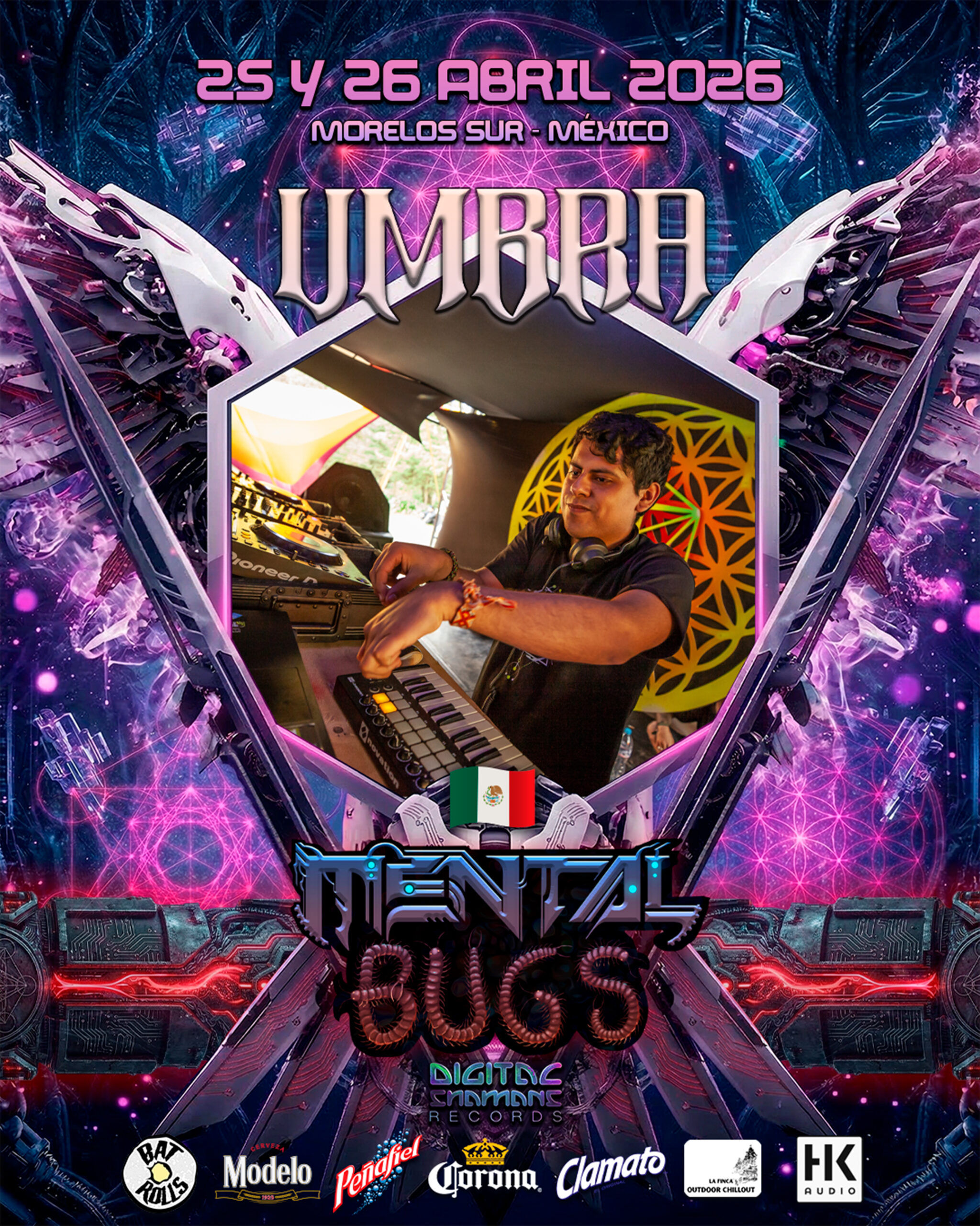 Mental Bugs flyer oficial