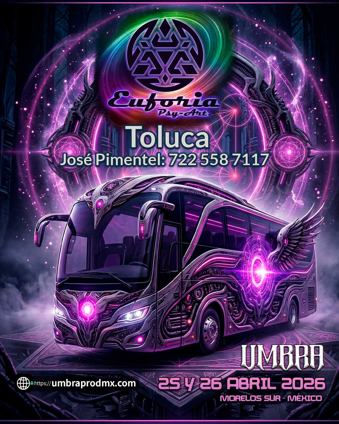 Traslado Euforia Psy-Art